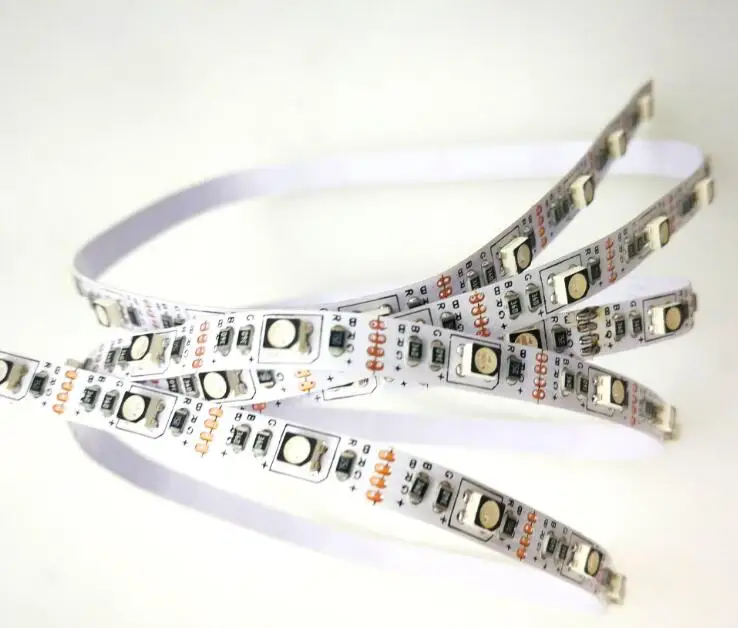 [Seven Neon] гибкий DV3.7V DC5V IP20 5 мм Тонкий FPBC 3528 SMD RGB светильник 60 светодиодный s/m светодиодный smd полоса 1 светодиодный 1 вырезанный светодиодный светильник
