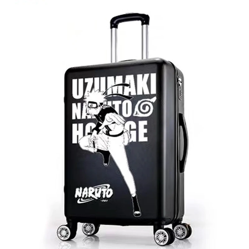Чемодан на колесиках для девочек и мальчиков аниме ручной чемодан дорожная сумка