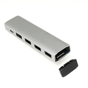 

4 in1 USB-C to HDMI Adapter 2x USB3.0 Type-C PD Hub For Huawei P20 Pro Samsung Dex Galaxy S9