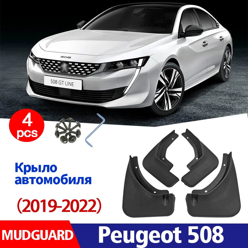 Pièces Auto,Garde-boue de voiture accessoires garde-boue pour Peugeot 508  SW 508SW 2010 ~ 2018 garde-boue bavettes bavettes 2010 - Cdiscount Auto