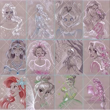 Украшение для дома, сделай сам, алмазная вышивка, мелкий водяной знак, для девушек, алмазная живопись, на заказ, полная круглая вышивка крестом, список