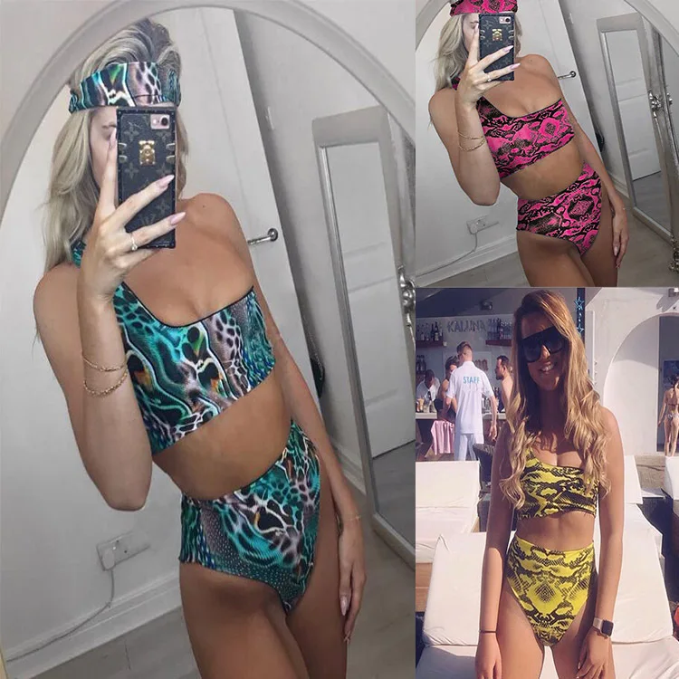 The new 2019 bikini speed sell through fission ms hot style swimsuit one shoulder serpentine series money | Спорт и развлечения