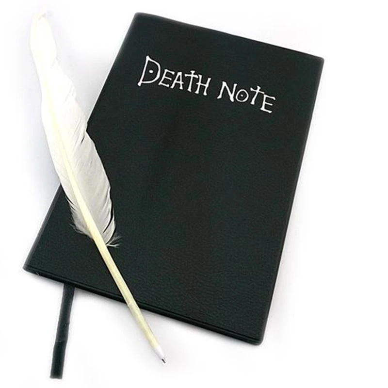 Death Note Cosplay Notebook Feather Pen Book Animation Art Writing Journal Theme Death Note Plan Notebook Office School Notebook Notebooks Aliexpress Death Note Cosplay Notebook Feather Pen Book Animation Art Writing Journal Theme Death Note Plan Notebook Office School Notebook Notebooks Aliexpress