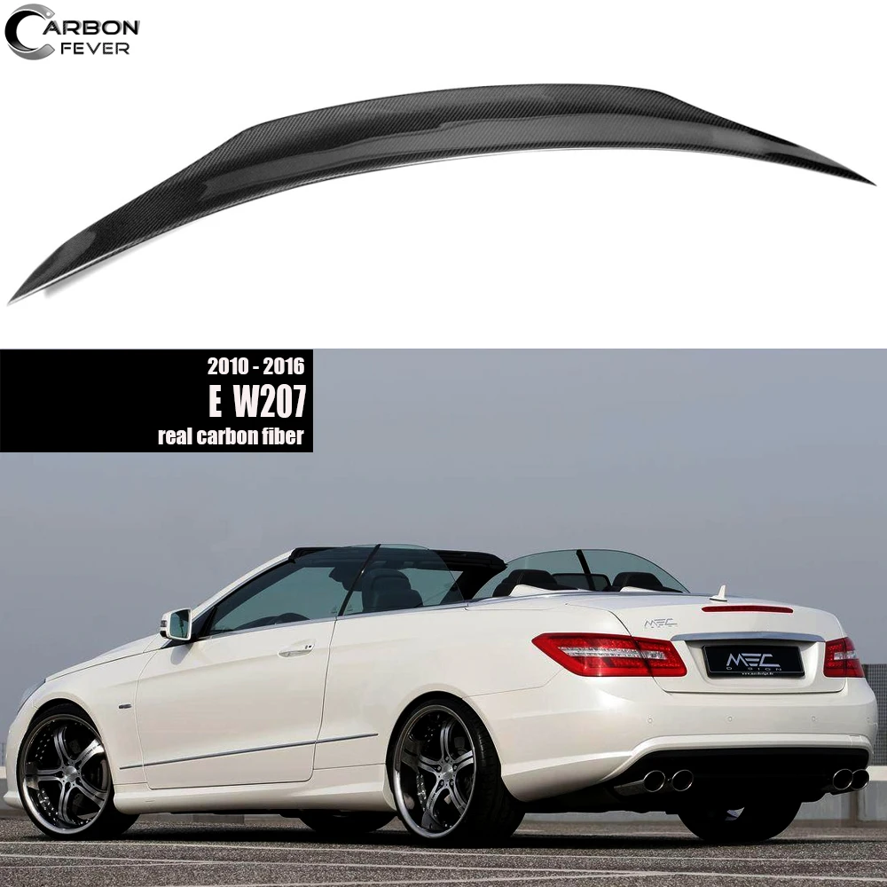 Спойлер C207 W207 A207 карбоновый спойлер для багажника E350 E550 2010 - 2016 | Автомобили и