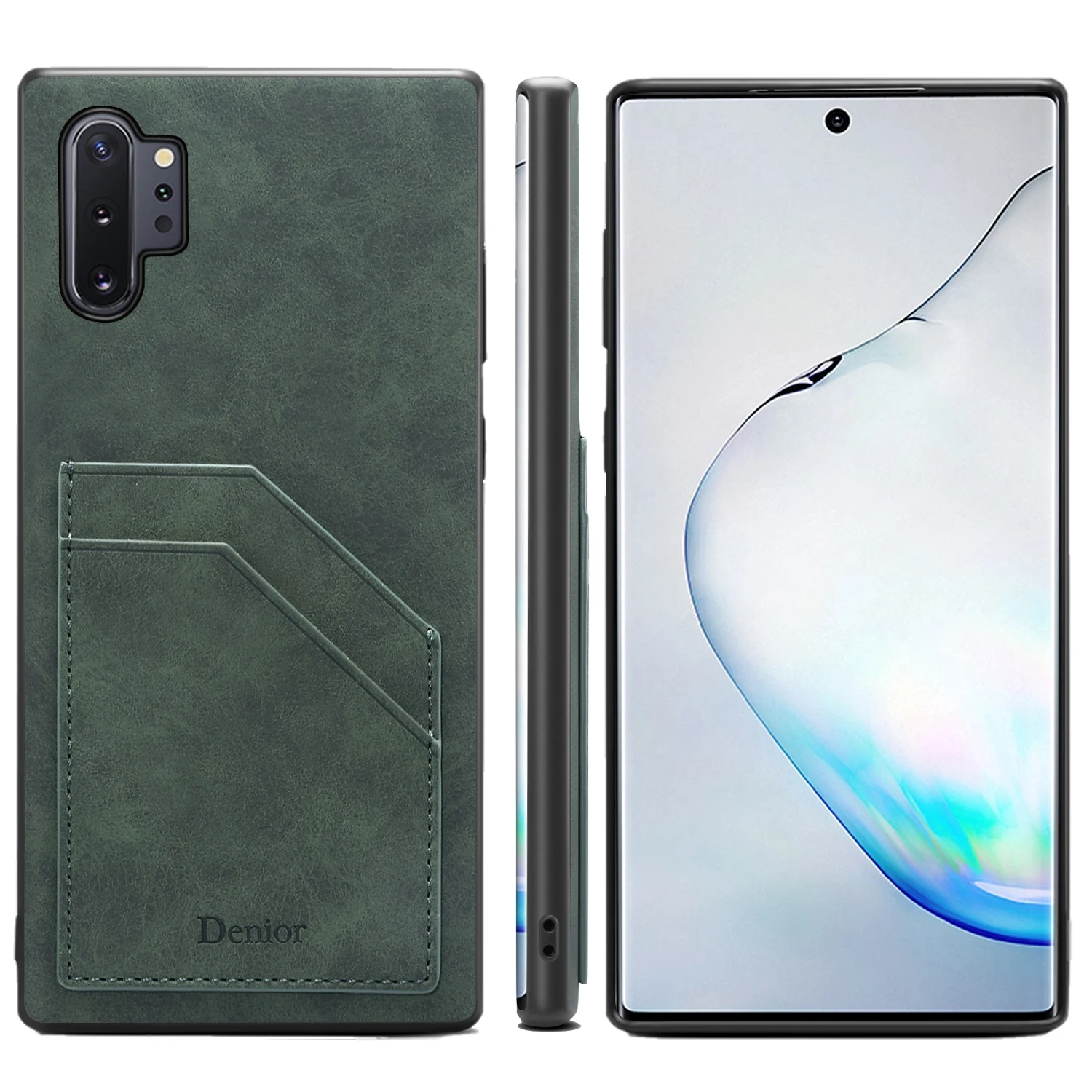 Для samsung Note 10 Plus чехол для samsung Galaxy Note 10 S10 5G S10e S10 Plus PU кожаный двойной слот для карт противоударный чехол