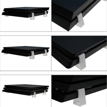 

4pcs/set Horizontal Version Bracket For PS4 Slim Pro Game Machine Cooling Base