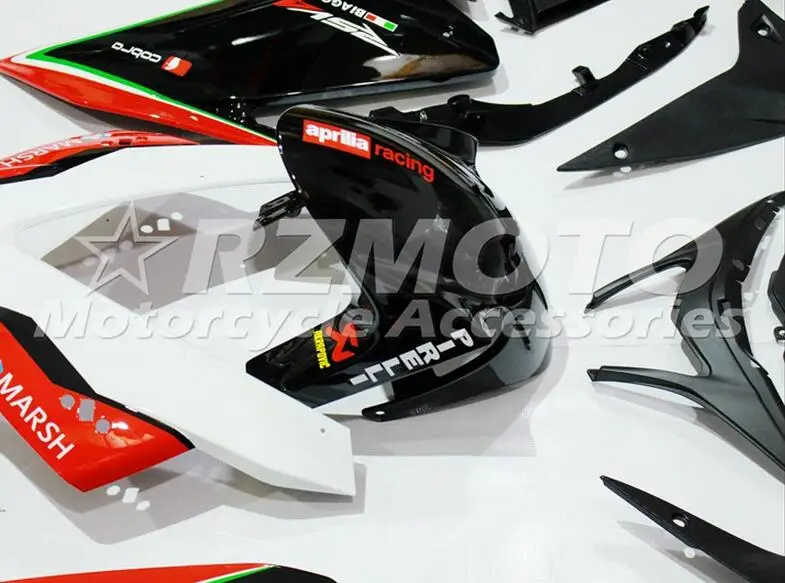 Полный комплект обтекателя мотоцикла подходит для Aprilia RSV4 1000 2010 2011 2012 2013 впрыска ABS Пластик Топ Стиль