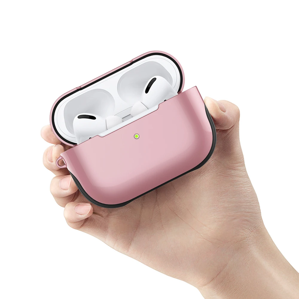 Для Apple AirPods Pro Чехол TPU+ PC роскошный жесткий защитный чехол для наушников чехол Аксессуары для Air Pods Pro Чехол