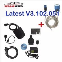 V3.102.051 для HONDA HDS HIM OBD2 сканер для HONDA HDS диагностический сканер с двойной платой USB1.1 к RS232 OBD2 сканер