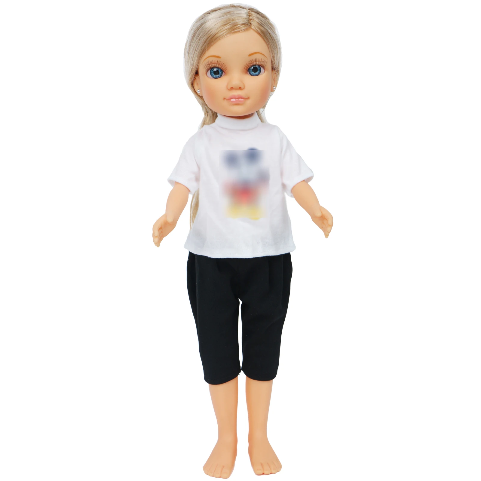 Ограниченная Коллекция, наряд для куклы Нэнси, повседневная одежда, мультяшная черная футболка с Джеком, блузки, кукольная одежда, аксессуары, игрушка