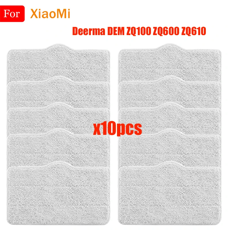 Mop Cleaning Pads Replacement Accessories For XiaoMi Deerma DEM ZQ100 ZQ600 ZQ610 Handhold Steam Vacuum Cleaner robot vacuum cleaner accessories replacement kit accessories