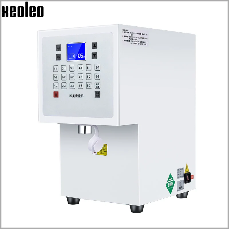 Xeoleo Creamer Powder Measuring Machine Sugar Powder Dosing Machin 3.5l Powder Dispenser Machine