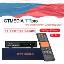 GTMEDIA TT PRO DVB-T2/кабель цифровой приемник спутниковый DVB-T2 ТВ-тюнер Wifi бесплатный цифровой рецептор HD1080P Crzech Республика tv Box