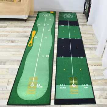 

50 * 300cm Indoor outdoor Golf Practice Carpet Mat Putter Practice Mat hot.