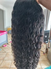 Pelucas de cabello humano con frente de encaje para mujer, ONDA DE AGUA 360, peluca frontal de encaje, pelucas de cabello brasileño, peluca ondulada de agua, peluca de cabello humano rizado