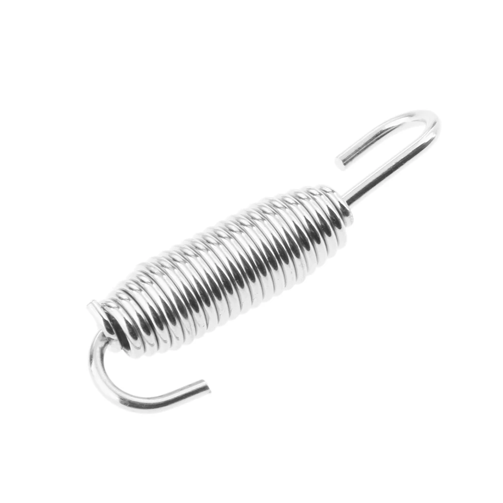 Motorcycle Stainless Steel Exhaust Pipe Spring 57mm 2.24inch Silencer Muffler