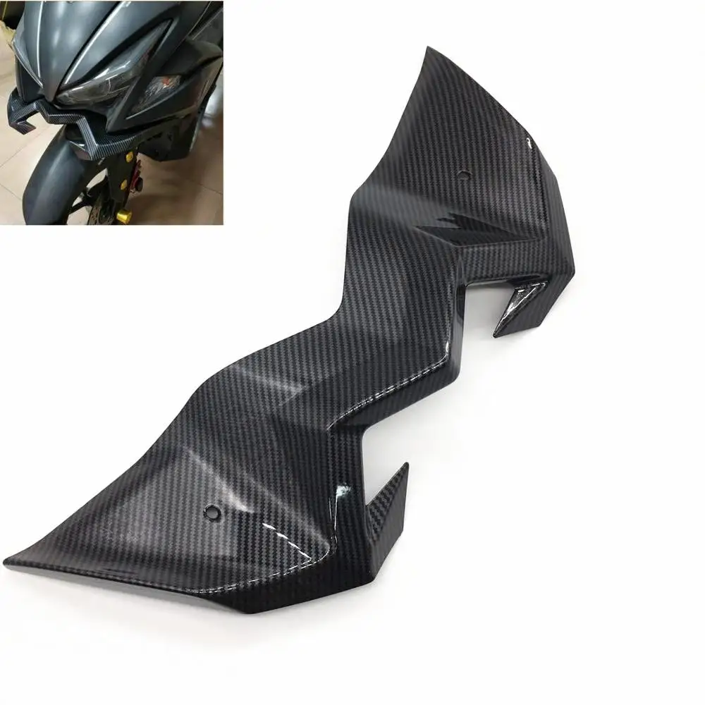 

For yamaha NVX125 NVX155 AEROX155 L155 GDR155 2017 2018 Motorcycle Aerodynamic Winglets Windshield Fairing Wing MotoGP Style