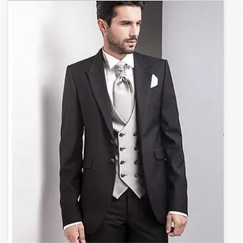 

New Men’s Suit Smolking Noivo Terno Slim Fit Easculino Evening Suits For Men Formal Wedding Best Man Groom Tuxedos Groomsman