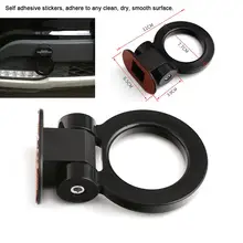 Универсальный автомобильный трейлер крюк ABS клейкий Регулируемый трейлер кольцо автомобиля Стайлинг трейлер крючки наклейка украшение буксировочный крюк