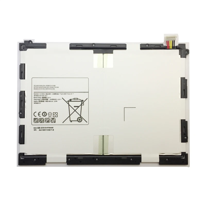 

Tablet Battery EB-BT550ABE EB-BT550ABA For Samsung GALAXY Tab A 9.7 T550 T555C P555C P550 Genuine Battery 6000mAh