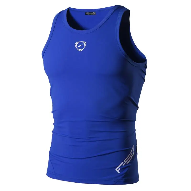Jeansian Спортивная майка топ без рукавов футболка для бега Grym Workout Fitness Slim Compression LSL3306