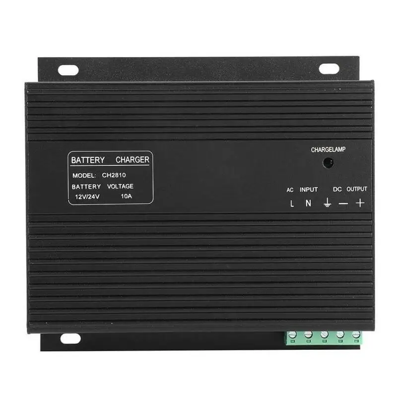 

12V/24V 10A Smart Intelligent Battery Charger Replacement For Diesel Generator