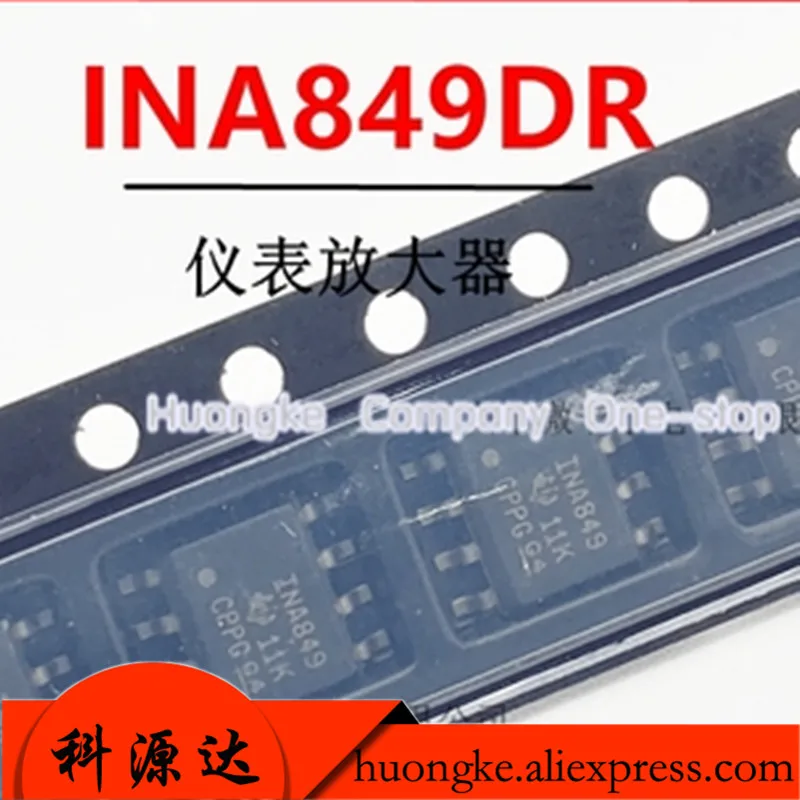 

2 шт./партия, прецизионные усилители INA849D INA849DR INA849 SOP8