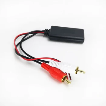 

Car Radio RCA Bluetooth Adapter Stereo 2RCA Wireless AUX Audio Wiring for Kenwood for Clarion