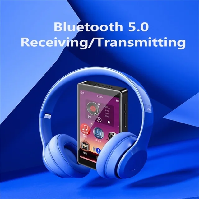 RUIZU-reproductor MP4 H1 con Bluetooth 5,0, pantalla completamente táctil de 4,0 pulgadas, Radio FM, grabación, E-book, música, vídeo, altavoz incorporado RUIZU-reproductor MP4 H1 con Bluetooth 5,0, pantalla completamente táctil de 4,0 pulgadas, Radio FM, grabación, E-book, música, vídeo, altavoz incorporado