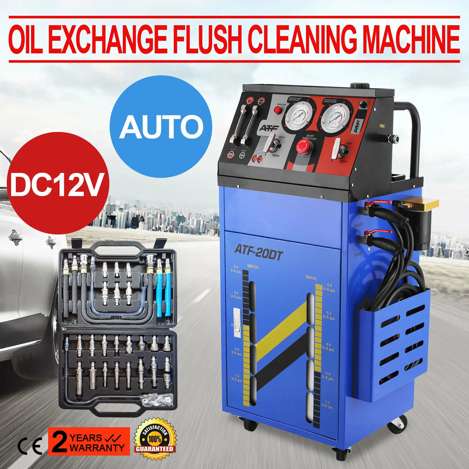 US $382.20 Electric Oil Change Machine Automatic Transmission Oil Dc12v Flushing Device