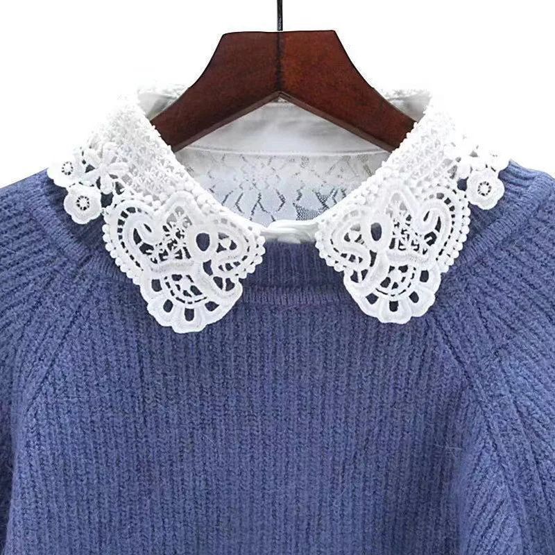 Clothing Accessories Women Detachable Fake Collar False Blouse Collar Half Shirt Lapel