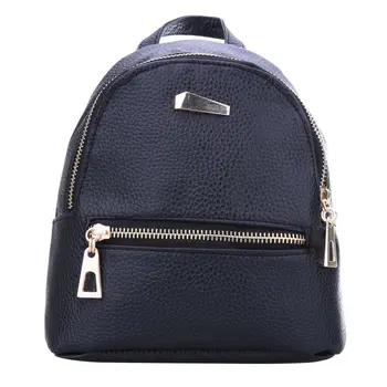 

Women Students Satchel Backpack School Bag PU Leather Candy Colors Kid Backpack Children School Backpack Girl Travel Bags