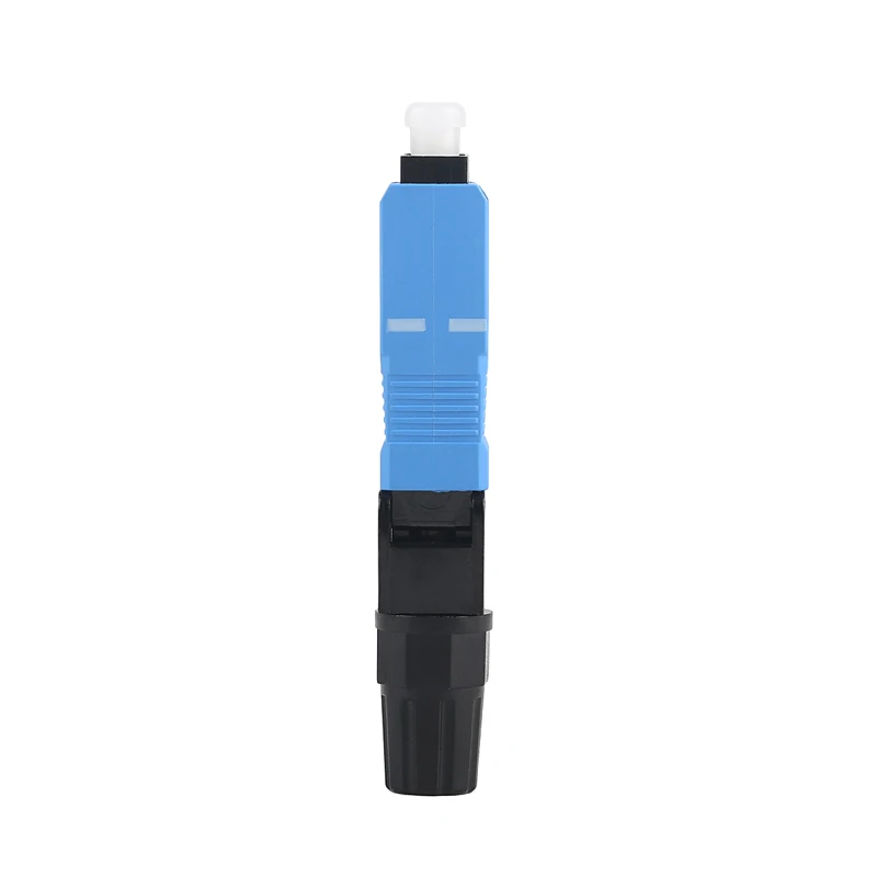 Conector rápido sc da fibra ótica de ftth do único modo de 100 pces/upc