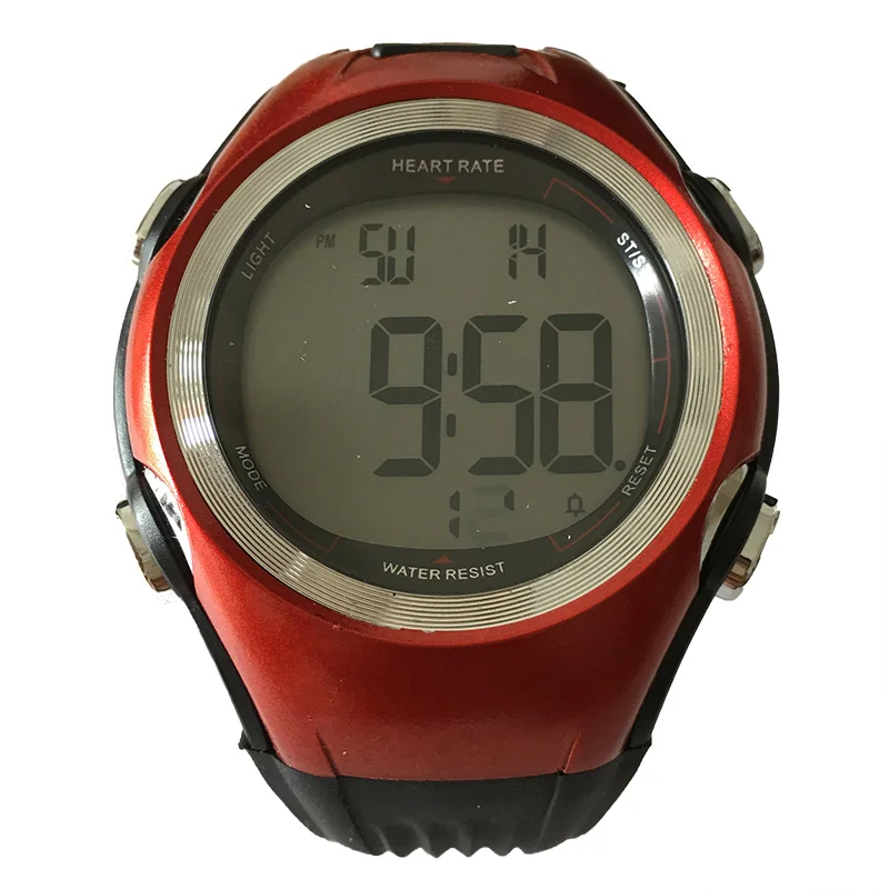 4 Heart Rate Monitor Men Sports polar Watches Waterproof Digital Wireless Running Cycling Chest Strap Women Sports Watch Orange