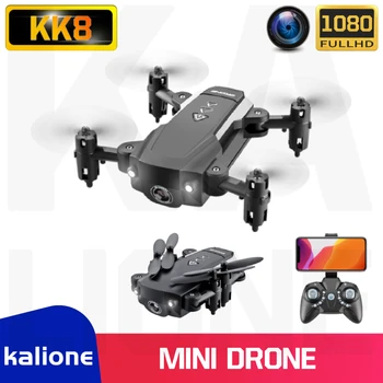 

KK8 Foldable Mini drones Drone RC FPV Quadcopter HD Camera Wifi FPV Dron Selfie RC Helicopter juguetes Toys for boys girls kids