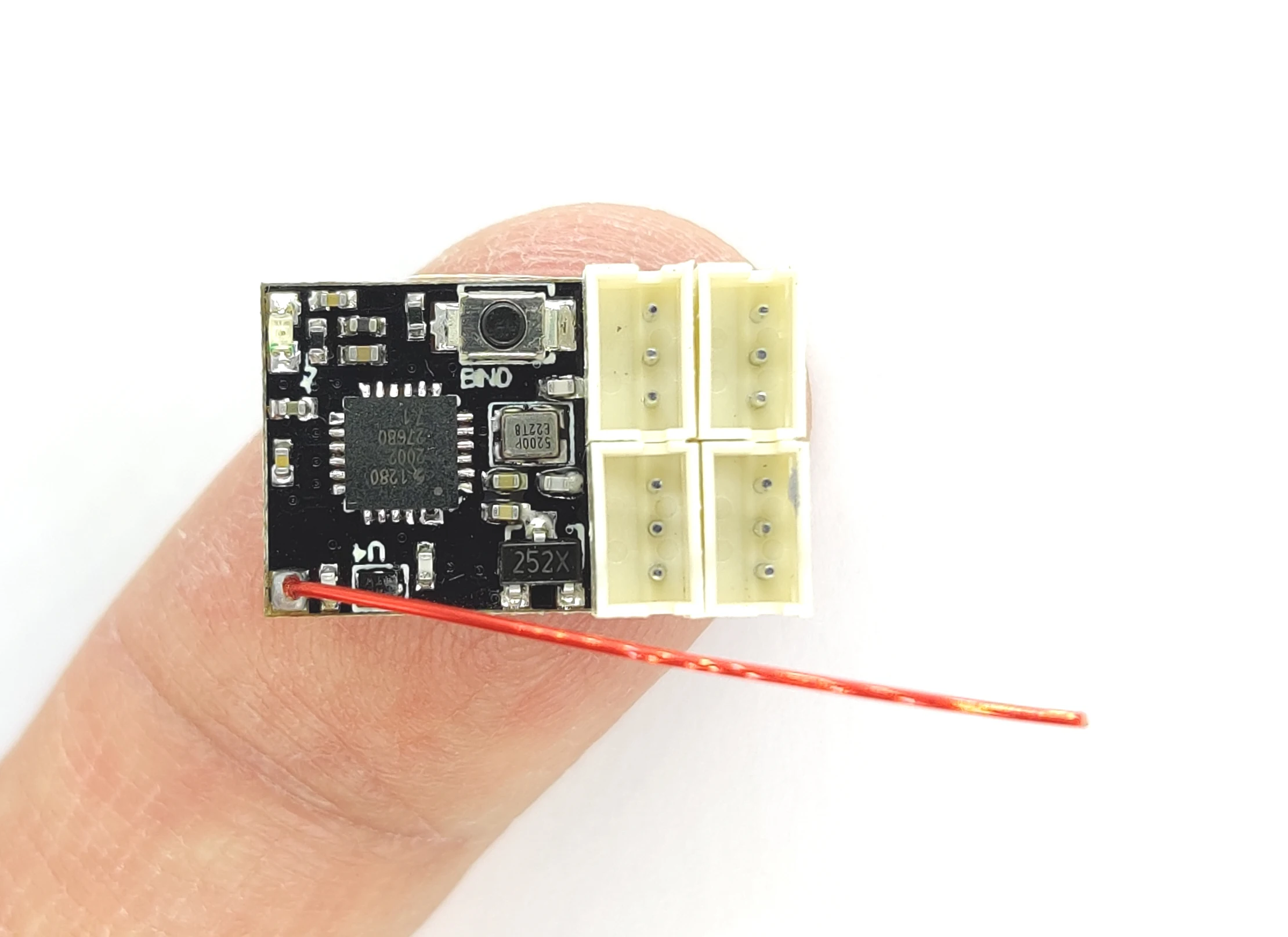 Dasmicro 2 4 GHz совместимый AFHDS3 Micro 4CH приемник для FLYSKY Noble NB4 DM Запчасти гоночных