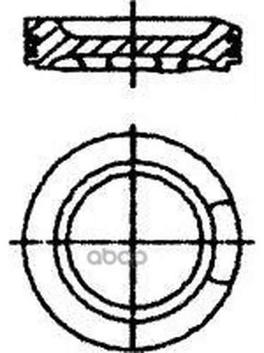 87-502907-10_поршень! С Кольцами Audi A3/A4 96-05 Nural 8750290710 NURAL арт. 8750290710