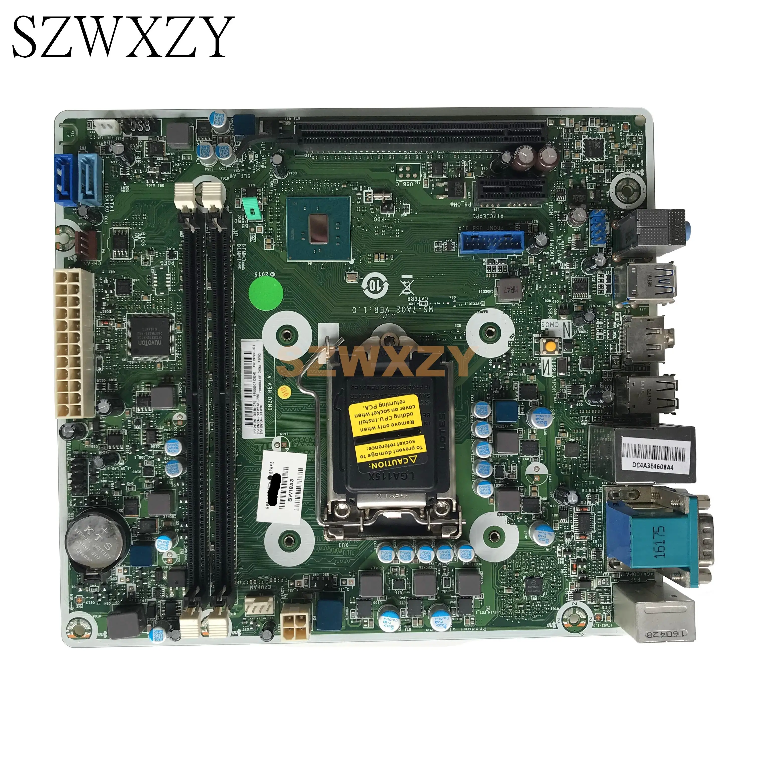 SZWXZY For HP 400G3PD Series DC Motherboard 799156-601 799156-001 798930-001 MS-7A02 100% Working | Компьютеры и офис