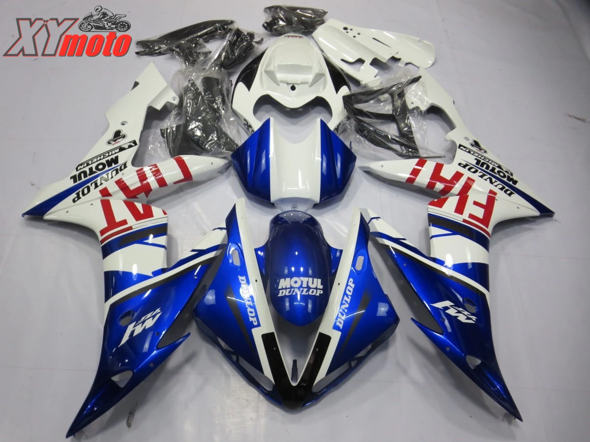 

Motorcycle Fairing Kit For Yamaha YZF1000 R1 04 05 06 Injection ABS Plastic Fairings R1 2004-2006 FIAT Bodyworks