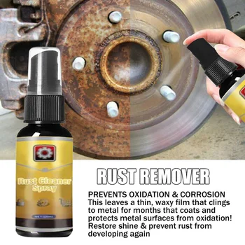 

Rust Cleaner Spray Derusting Spray Car Maintenance Cleaning 30g Portable J99Store
