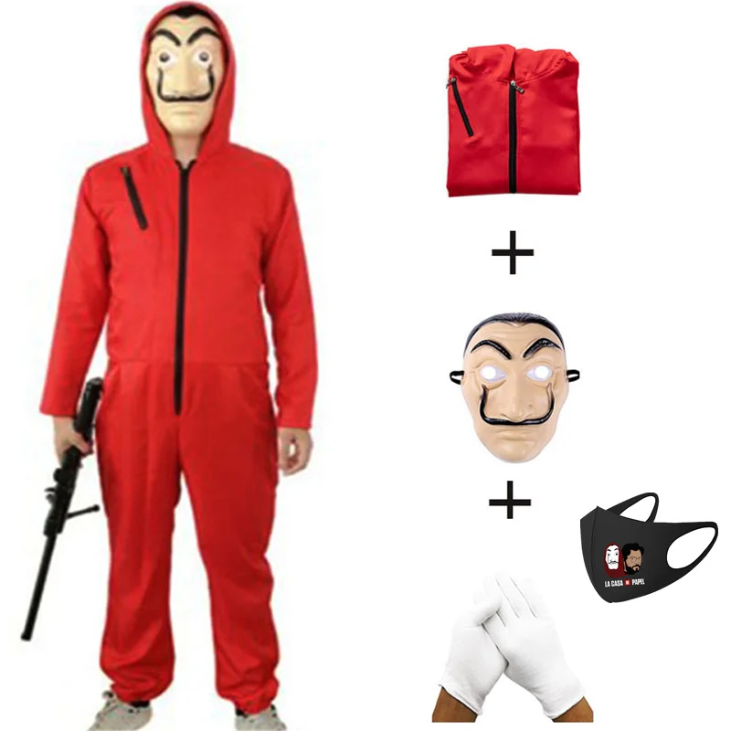 NWZSM Salvador Dali Cosplay La Casa De Papel Costume Child Adult Man Woman Halloween -Zentai shop online H30edf9557f6b4a6a96c07e8c2a098683W.jpg