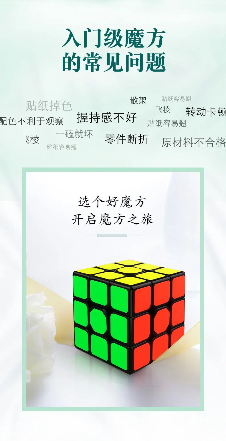 QIYI warrior 3x3x3 магический скоростной куб без наклеек 4x4x4 профессиональная головоломка cubo magico 5x5x5 гладкие кубики развивающие игрушки