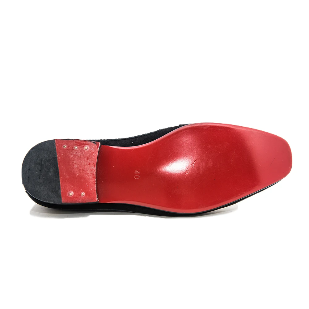Jeder Schuh/Мужская обувь; итальянский дизайн; черная кожаная прошитая обувь для банкета и свадьбы; Мужская обувь для отдыха; лоферы