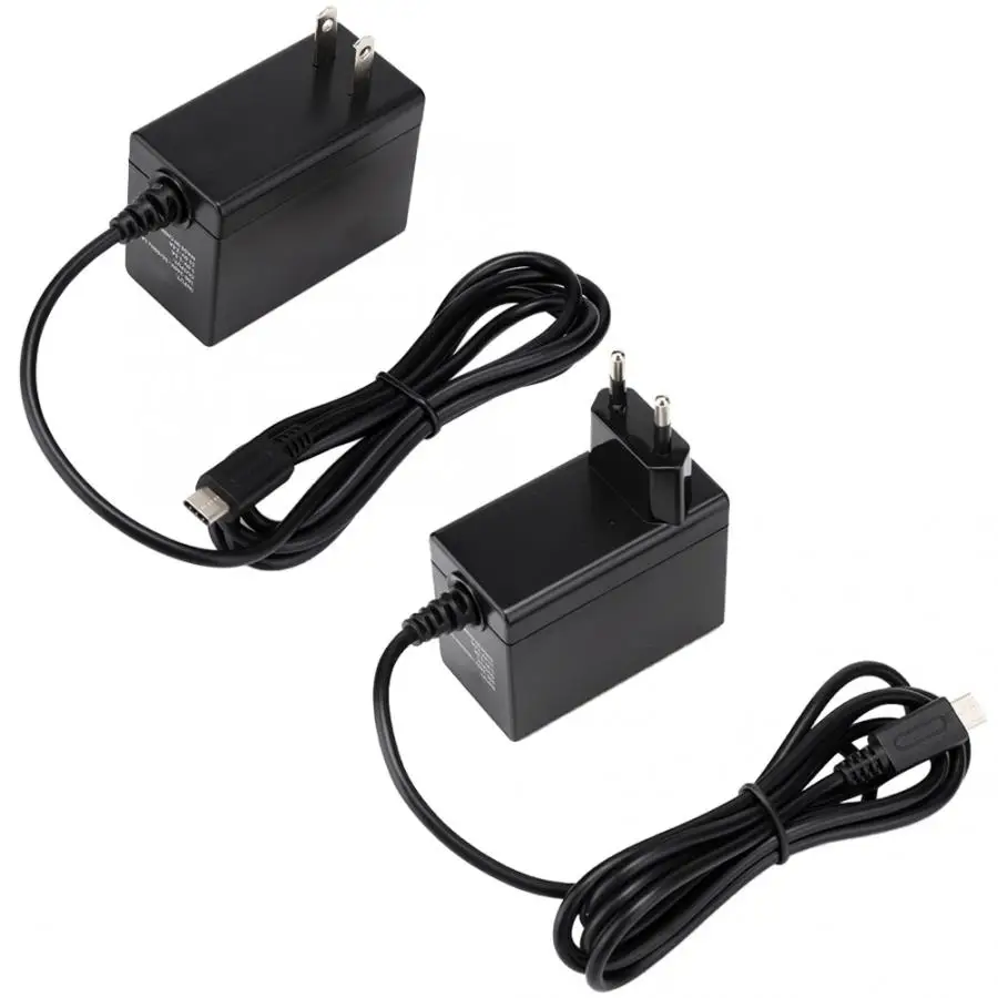 Portable Constant Current Voltage Charging AC Adapter Charger for Switch Host 100-240V
