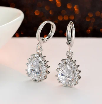 

YBB53 925 pure silver love lady Earrings lovers Earrings