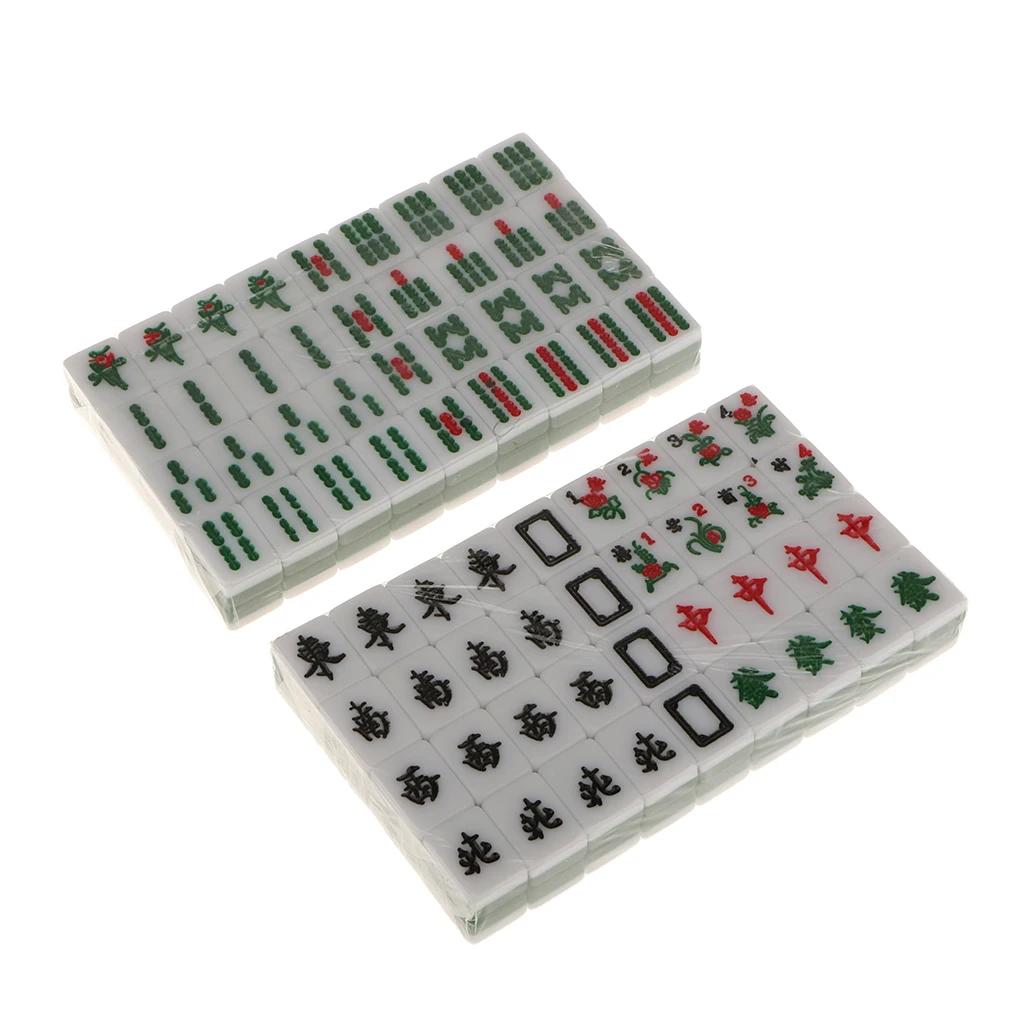 Мини 16 мм маджонг Китайская традиционная игра вечерние игрушки