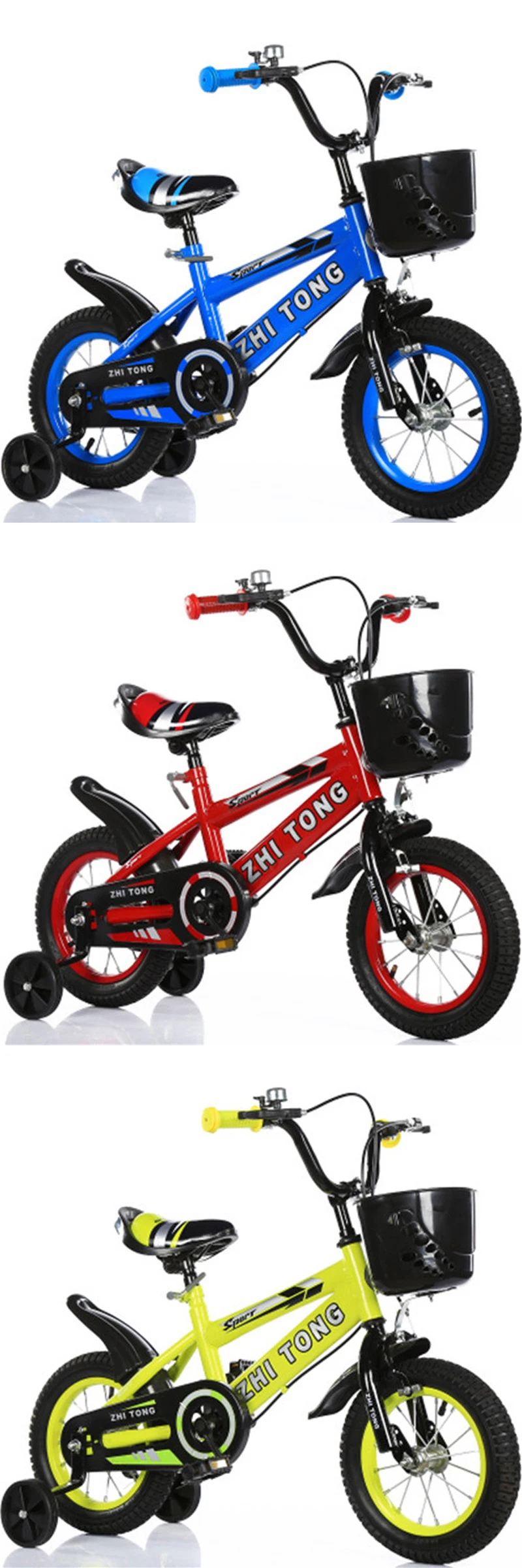 Lightweight children's bike 12/14/16/18 inch kid's bicycle High carbon steel bike for boy and girl gift Fashion cool bmx bicycle