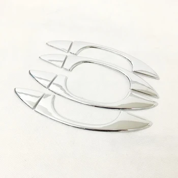 

ABS Chrome Car Door Handle Patch Trim Decorative Strip Fit For Golf 7 MK7 2016 2017 2018 Accessories Car Styling 8Pcs