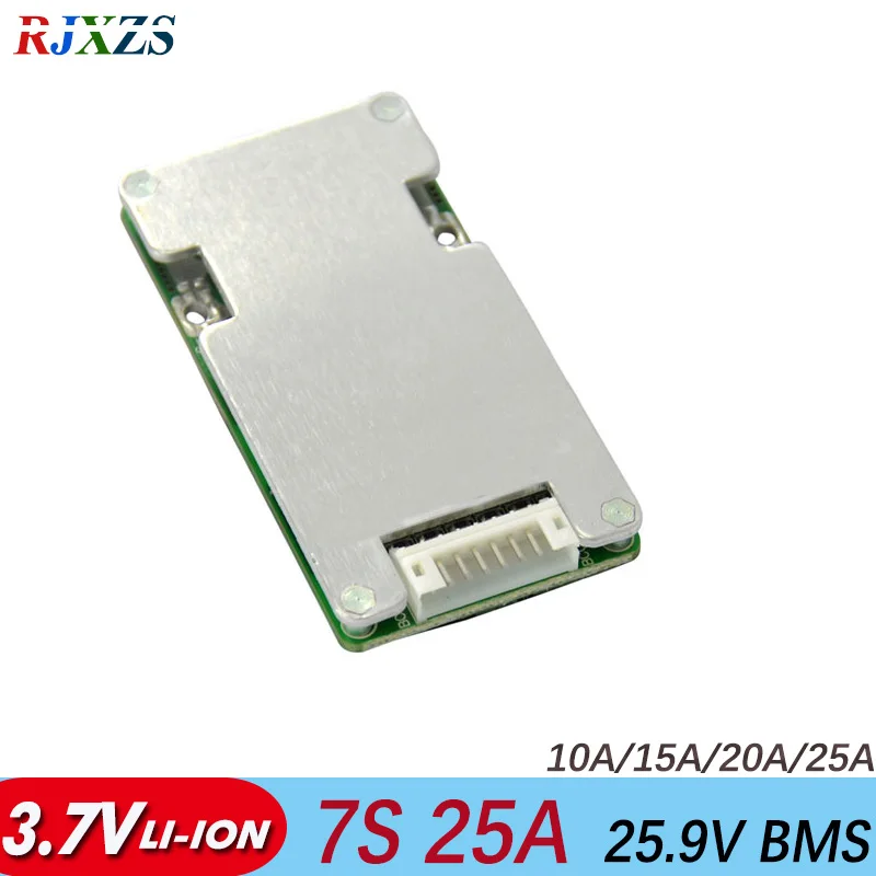 7S 25A Li Ion 25 9 V bms pcm с балансировкой маленькой печатной платы для солнечной