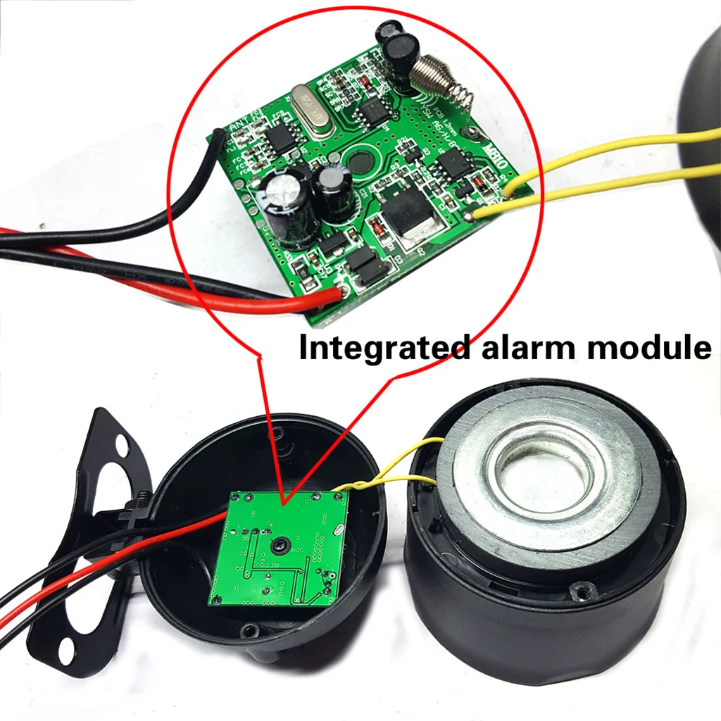 Car High Power Siren Security Alarm System Remote Control 12V Anti - theft Car High Power Siren Security Alarm System Remote Control 12V Anti - theft